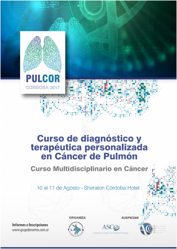 Curso de Diagnóstico y Terapéutica Personalizada en Cáncer de Pulmón – Pulcor 2017