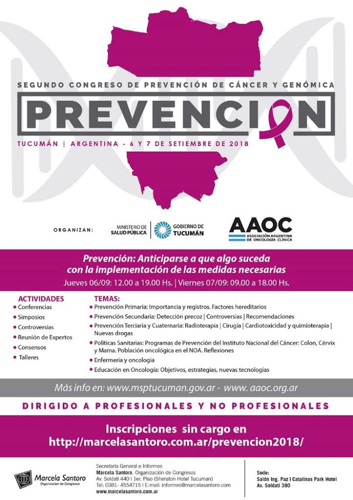 Congreso de Prevención de Cáncer y Genómica